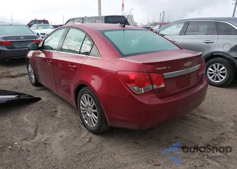 2012 Chevrolet Cruze Eco z USA, uszkodzony, nr VIN 1G1PJ5SC2C7257780